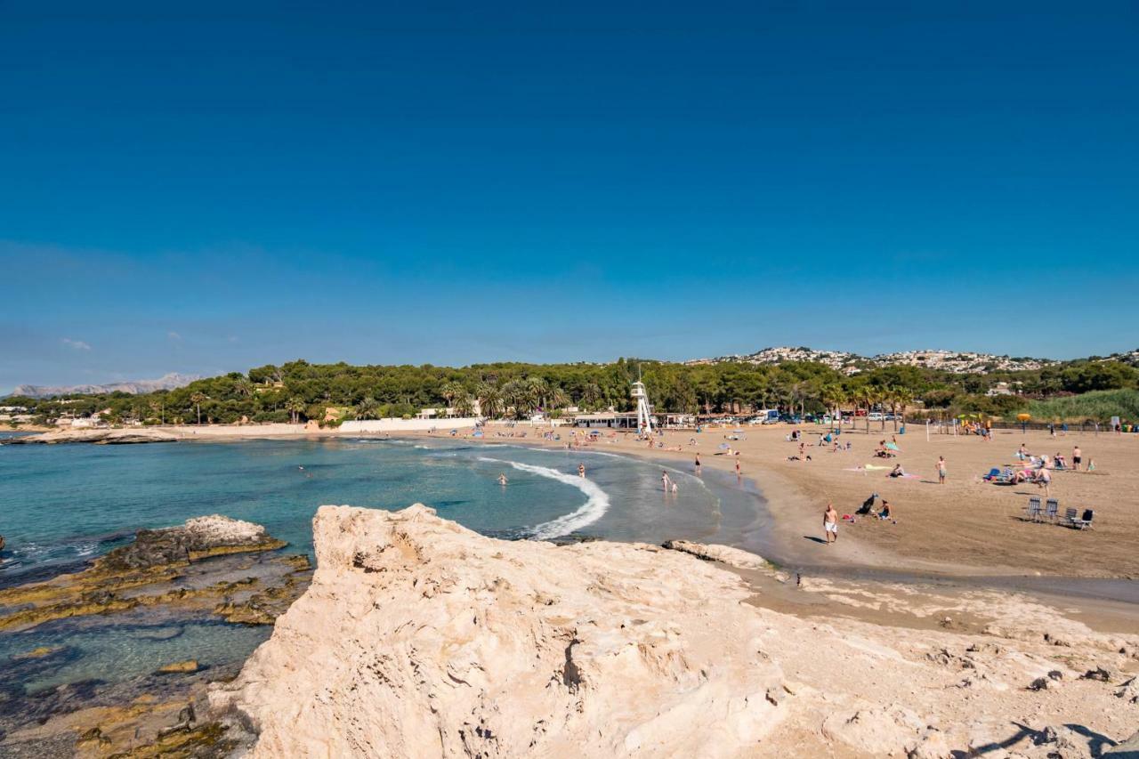 Bear Holiday - Apartment Lynn With Seaview In Moraira Near The Beach Eksteriør billede